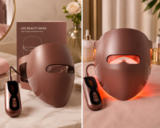 7-Color LED Light Therapy Face Mask – Professional Skin Rejuvenation at Home