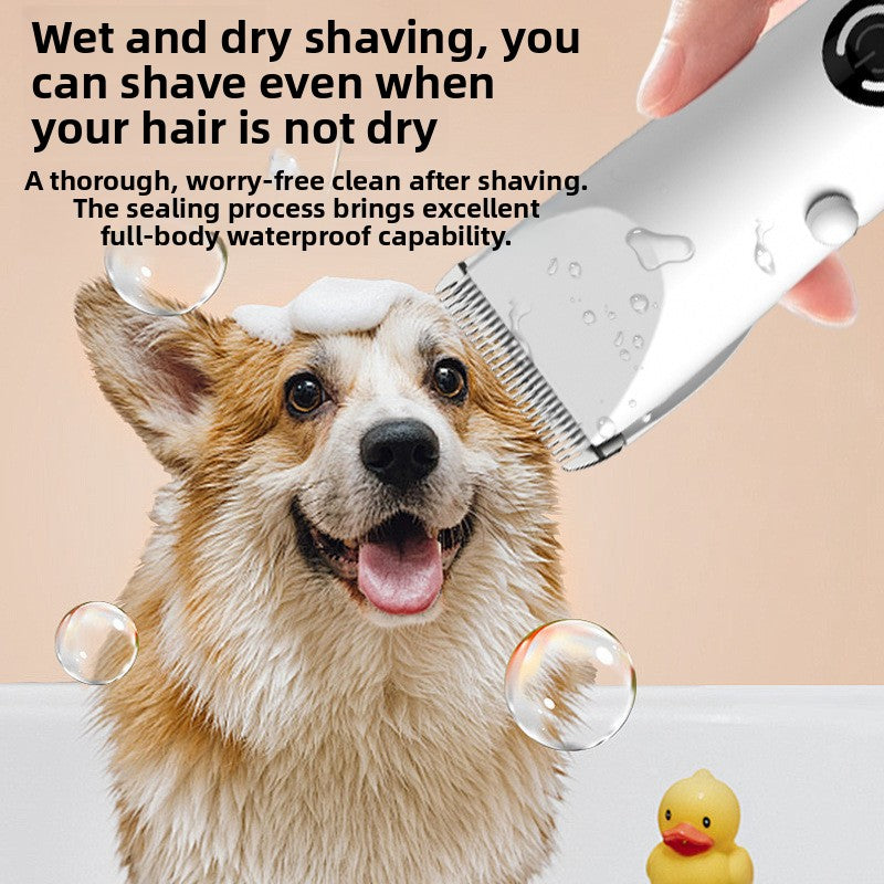 Pet Hair Clipper with Digital Display