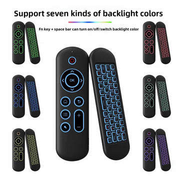 M5 Multicolor Backlight Wireless Keyboard Mouse Combo