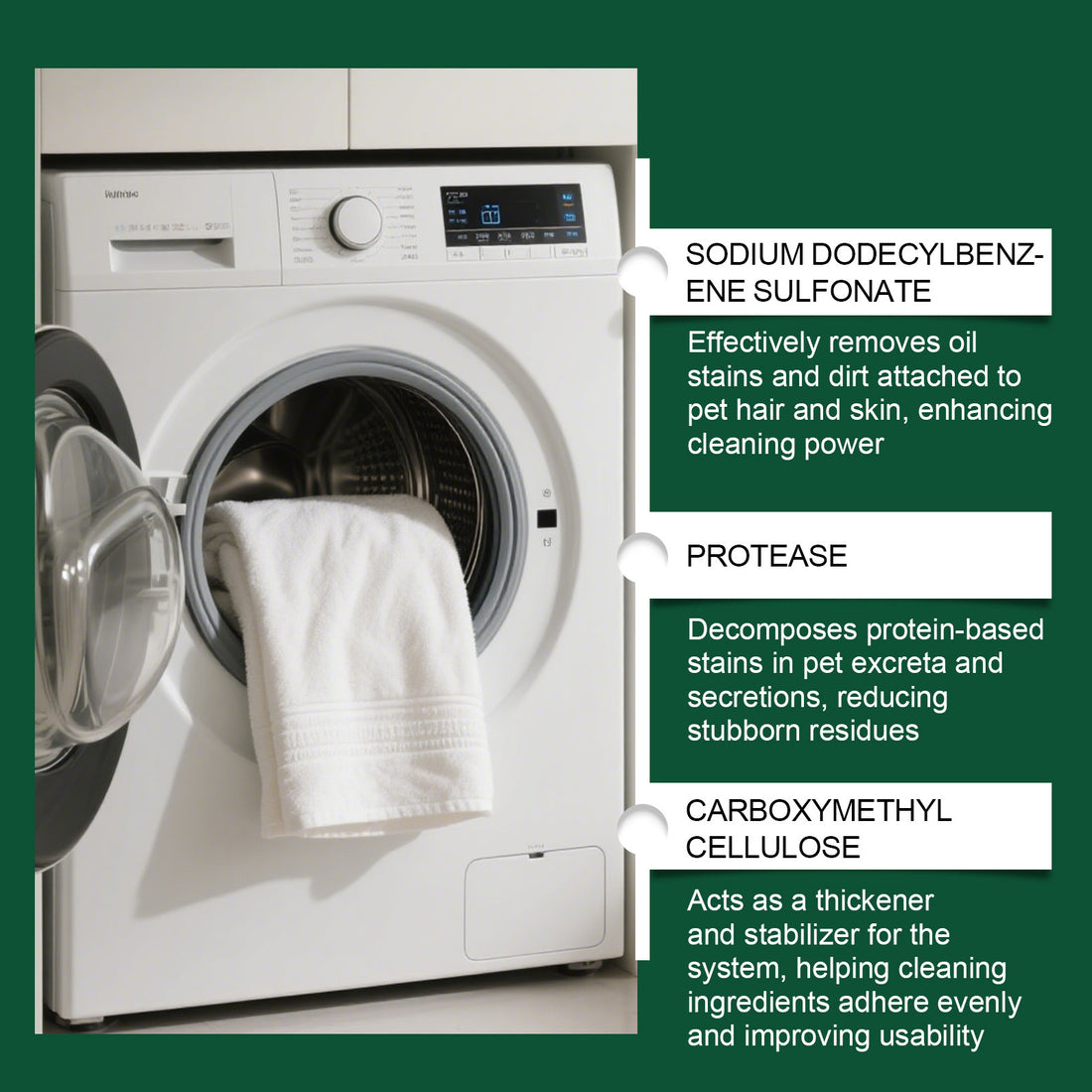 Pet Hair Dissolving Laundry Cleaner