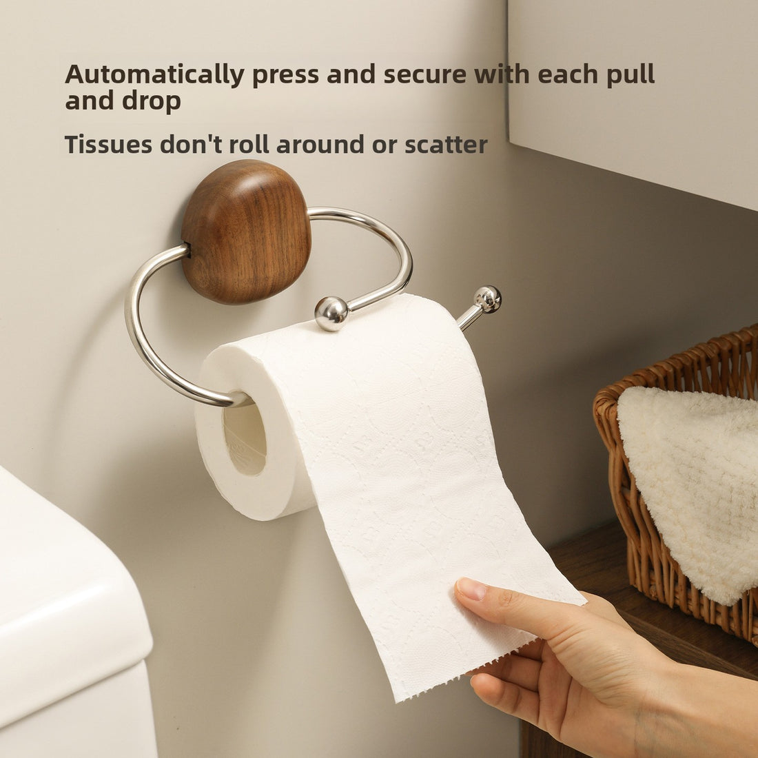 Wall Mounted Paper Towel Holder