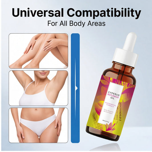 Cyperus Rotundus Hair Removal Essential Oil – 100% Organic, Gentle & Effective