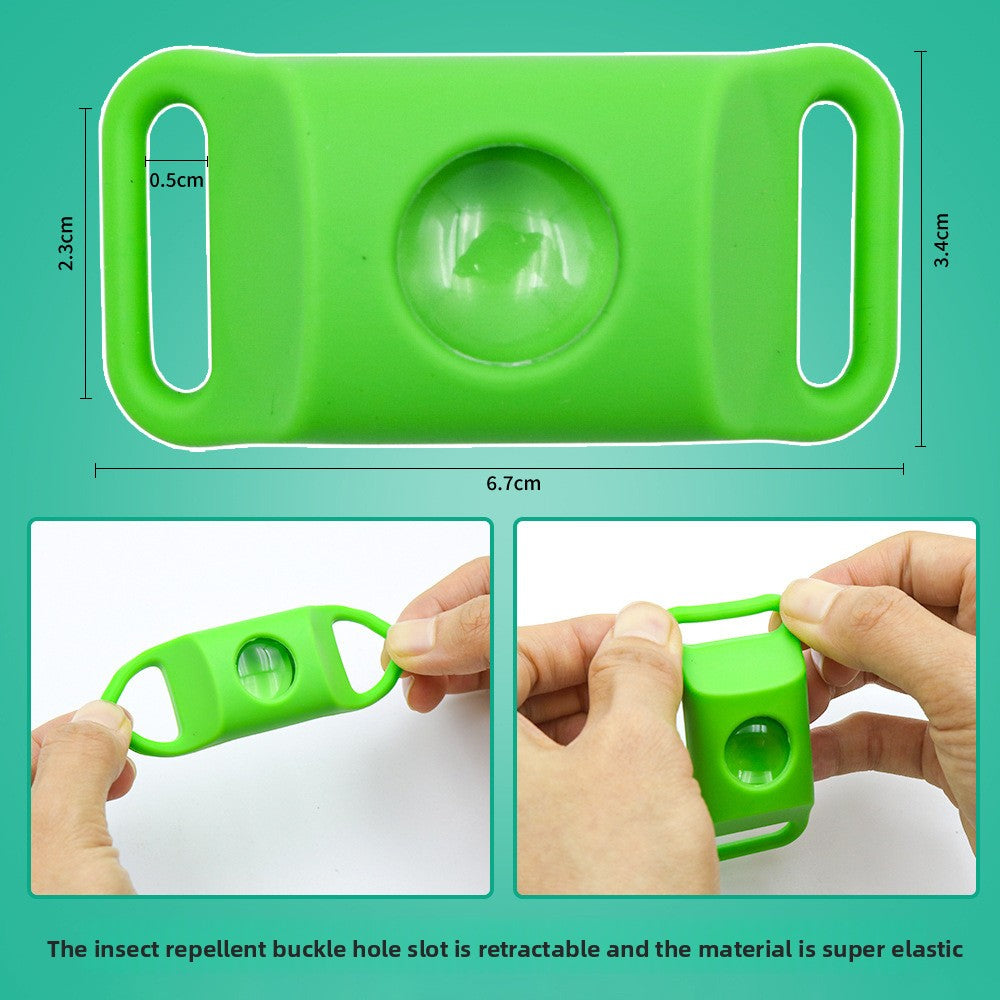 Silicone Pet Repellent Collar Clip